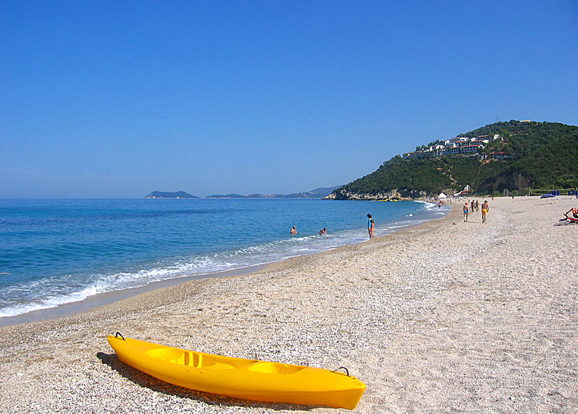 Karavostasi beach norr om Parga.