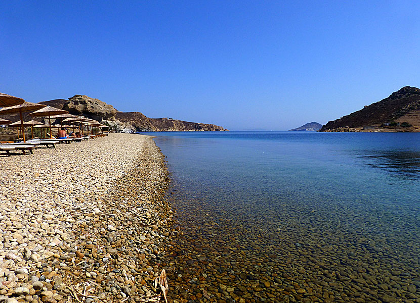 Petra beach på Patmos.