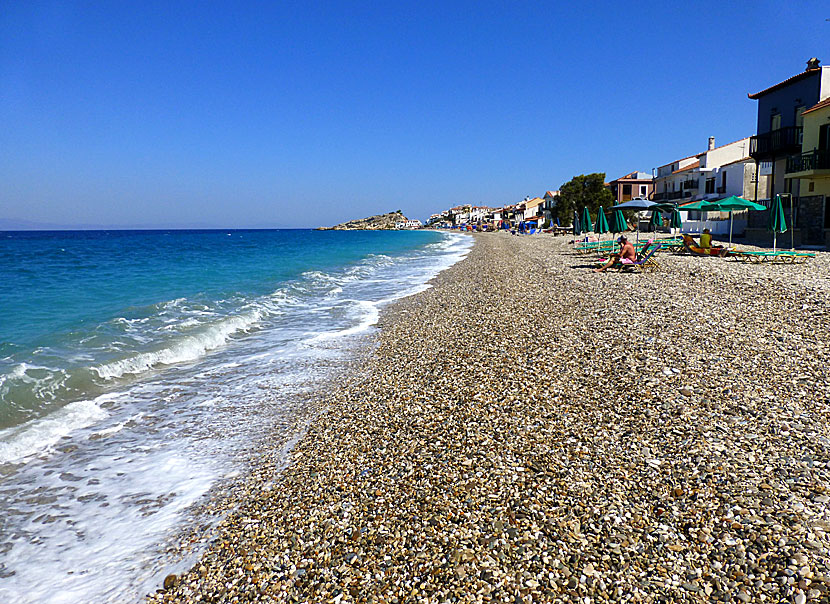 Kokkari beach på Samos.