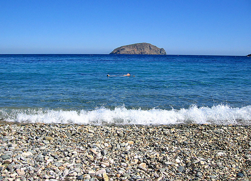 Lia beach på Serifos.