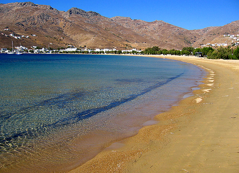 Livadi beach på Serifos.