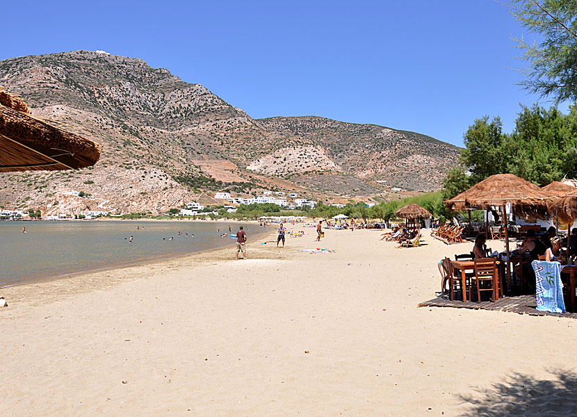 Kamares beach på Sifnos.