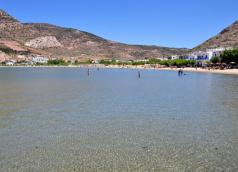 Kamares beach på Sifnos.