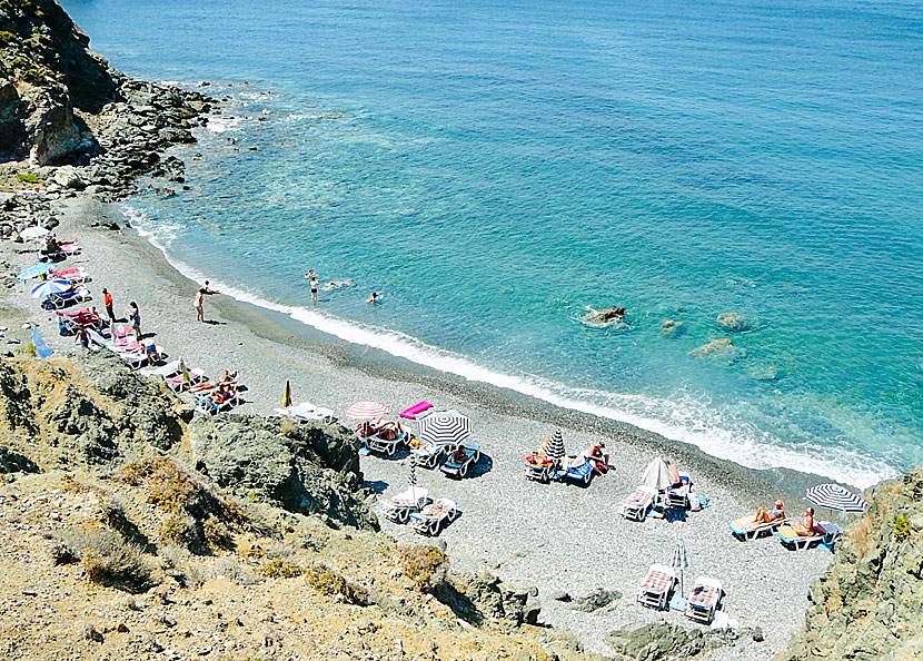 Holakas beach på Telendos.