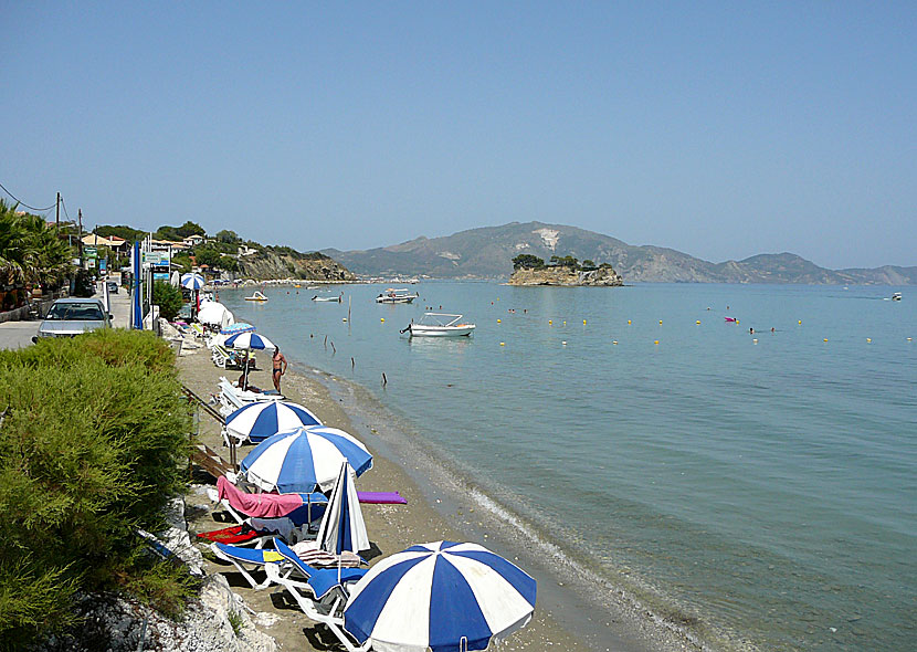 Porto Koukla beach på Zakynthos.