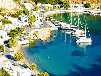 Hamnen Agios Georgios på Agathonissi. 