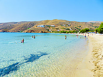 Egiali beach på Amorgos.