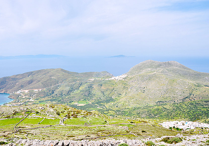 På norra Amorgos ligger de fina byarna Egiali, Potamos, Tholaria och Langada.
