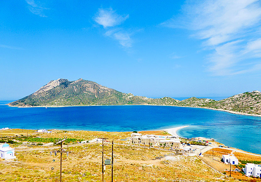 Agios Pavlos och Nikouria på Amorgos.