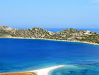 Agios Pavlos beach på Amorgos.
