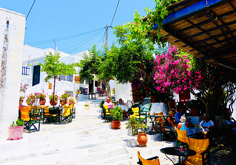 Chora. Amorgos. Kreikka.