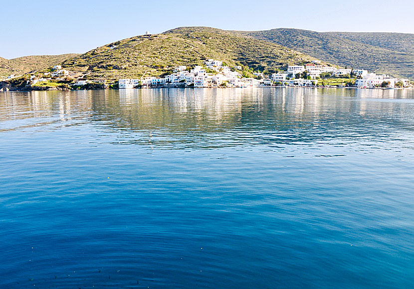 Segla till Katapola på Amorgos.