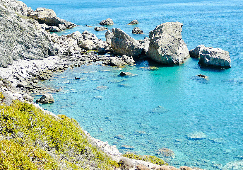 Amoudi beach på Amorgos passar dig som tycker om att dyka och snorkla. 