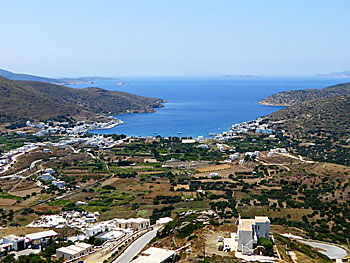 Byn Katapola på Amorgos.