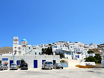 Byn Tholaria på Amorgos.