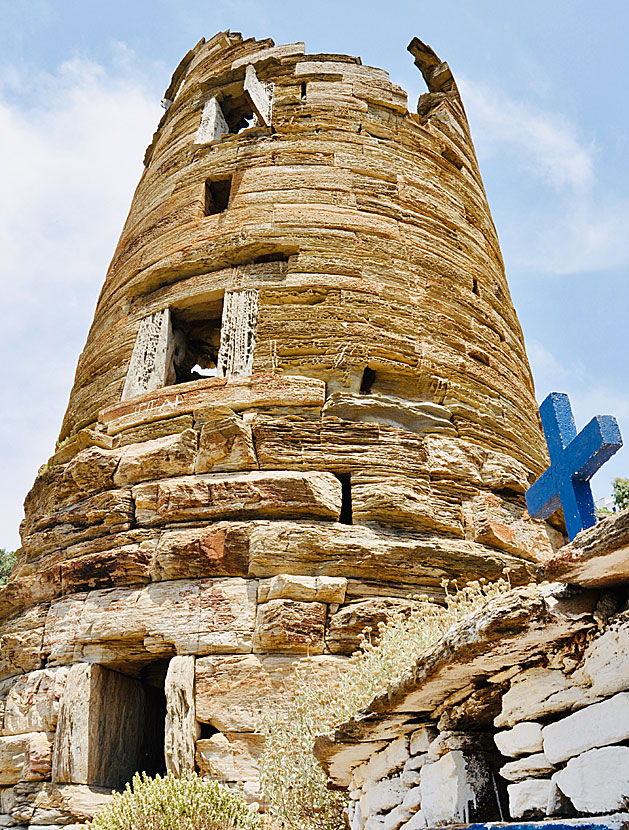 Agios Petros Church på Andros.