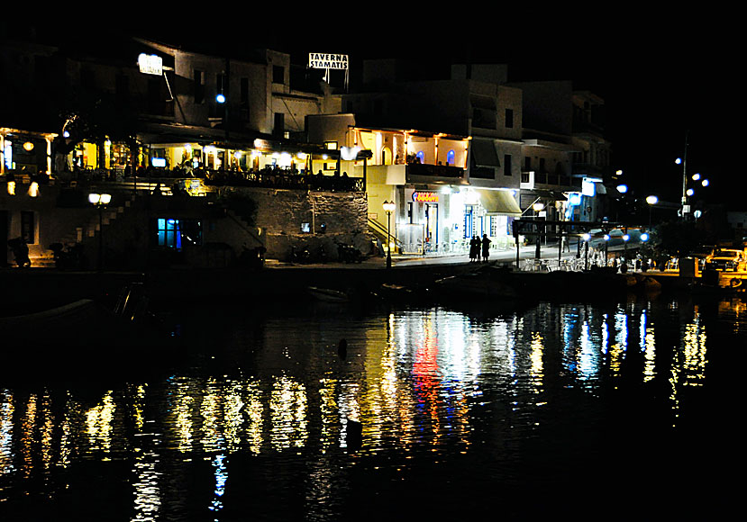 Taverna Stamatis i Batsi på Andros.