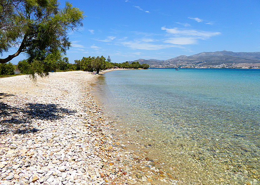 Psaraliki beach 1 på Antiparos.