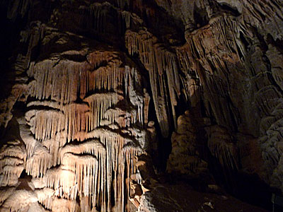 Cave of Olympi på Chios.