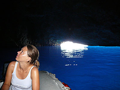 Blue Cave på Kastellorizo.