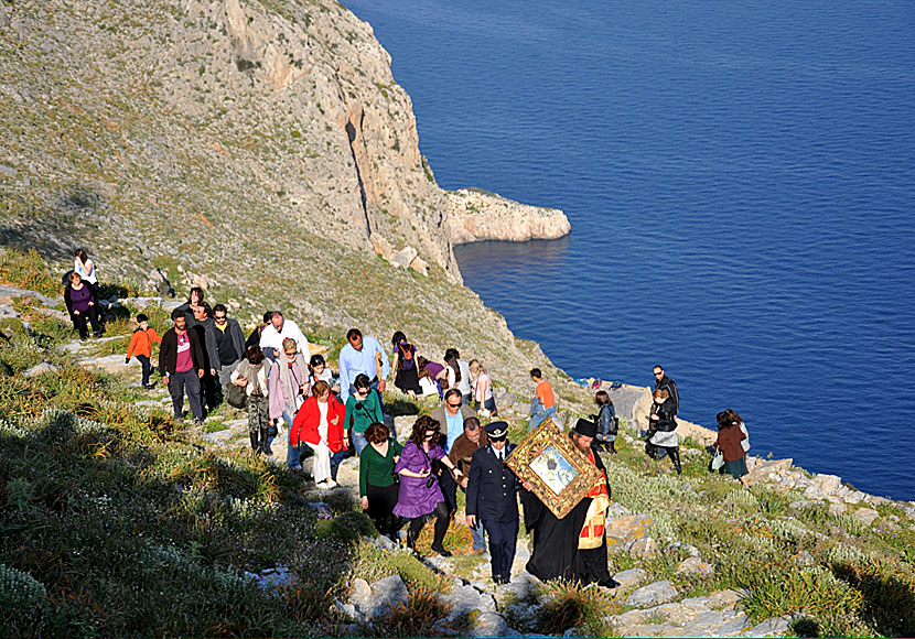 Fira påsk på Amorgos.