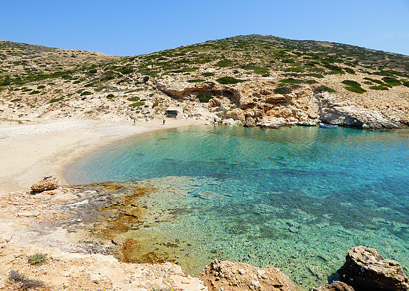 Kalotaritissa beach på Donoussa.