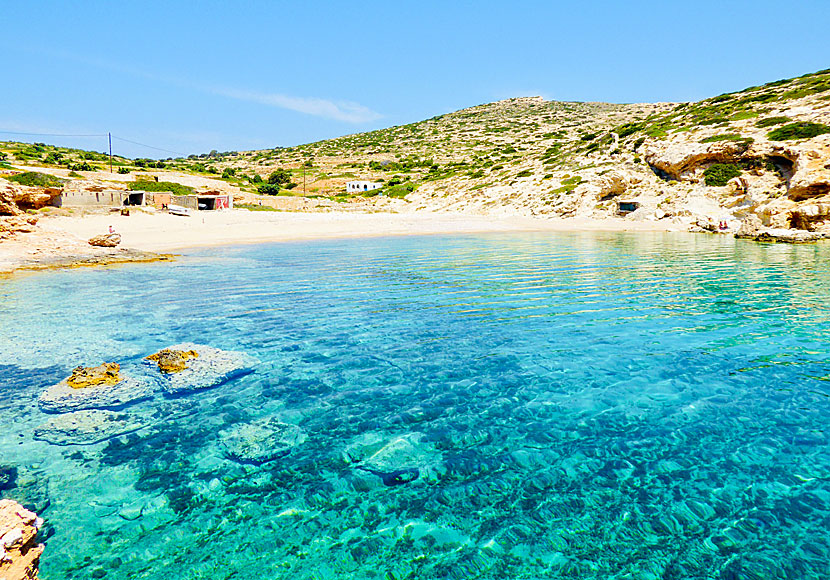 Kalotaritissa beach på norra Donoussa.