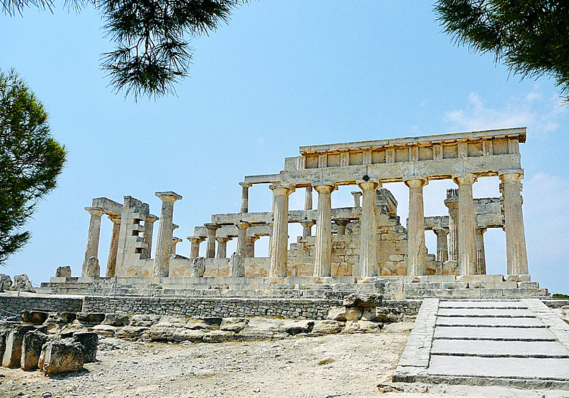 Temple of Aphaia. Egina.