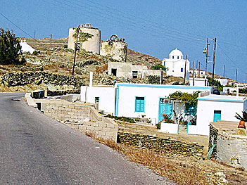 Byn Ano Meria på Folegandros. 