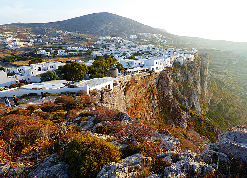 Chora på Folegandros