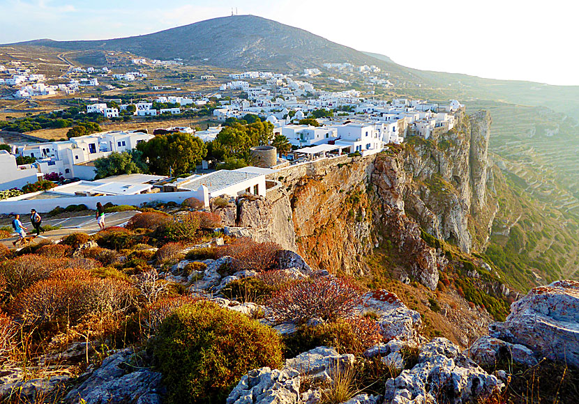 Chora. Folegandros.