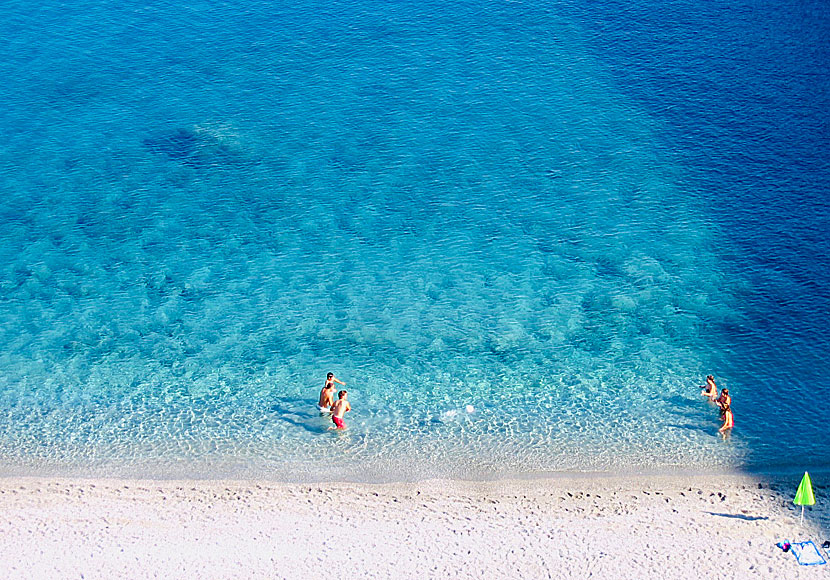 Missa inte Katergo beach när du reser till Karavostasi hamn på Folegandros.