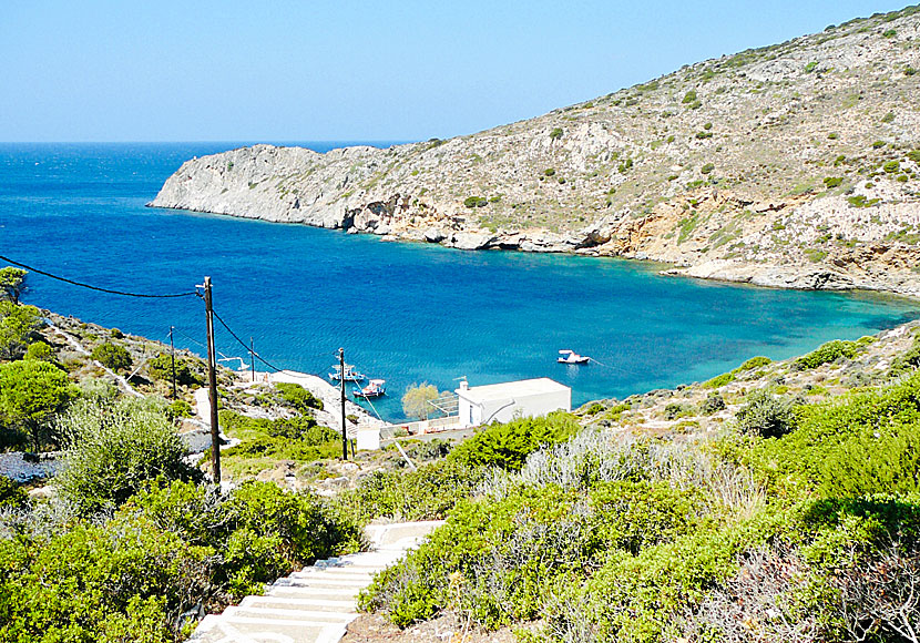 Vandra till Agios Ioannis på södra Fourni