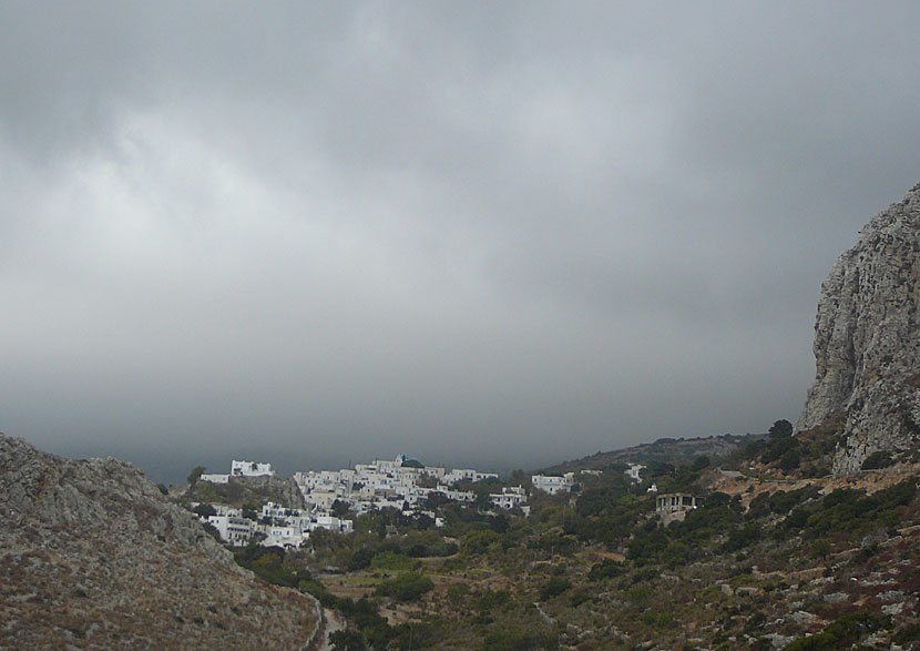 Vägem upp till Langada på Amorgos.