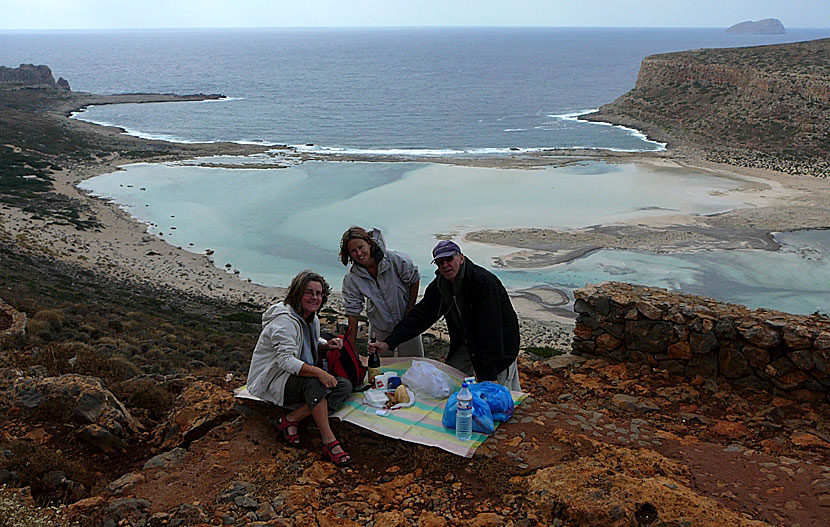 Balos beach på Kreta.