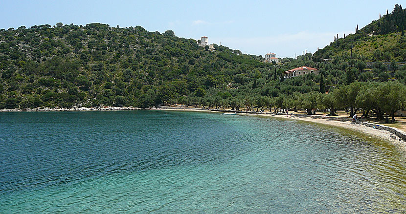 Dexa beach. Ithaka. Kreiika.