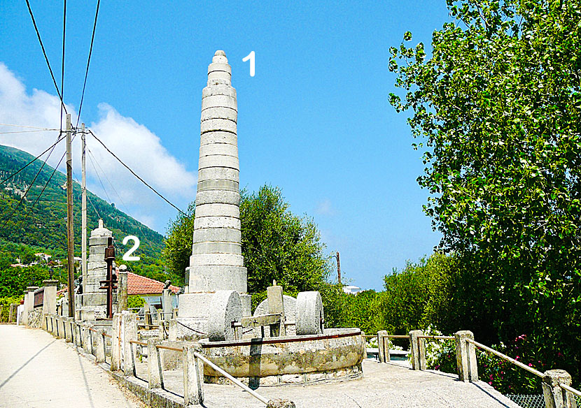 Kolieri. Monument. Ithaka.