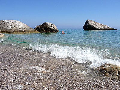 Kalimera beach på Karpathos.