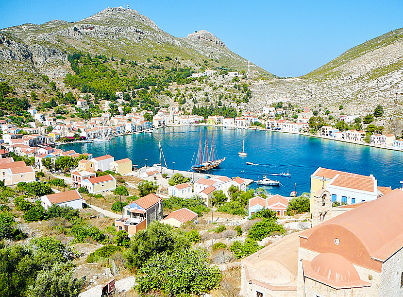Megisti på Kastellorizo i Grekland.