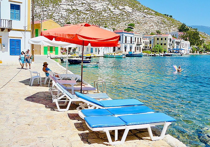 Megisti beach på Kastellorizo i Grekland.