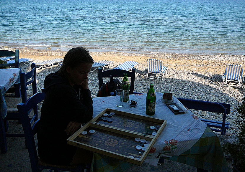 Taverna Akrogiali. Kato Zakros. Kreta.