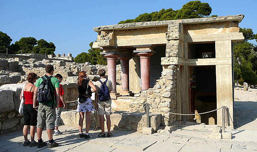 Knossos. Heraklion. Kreta.