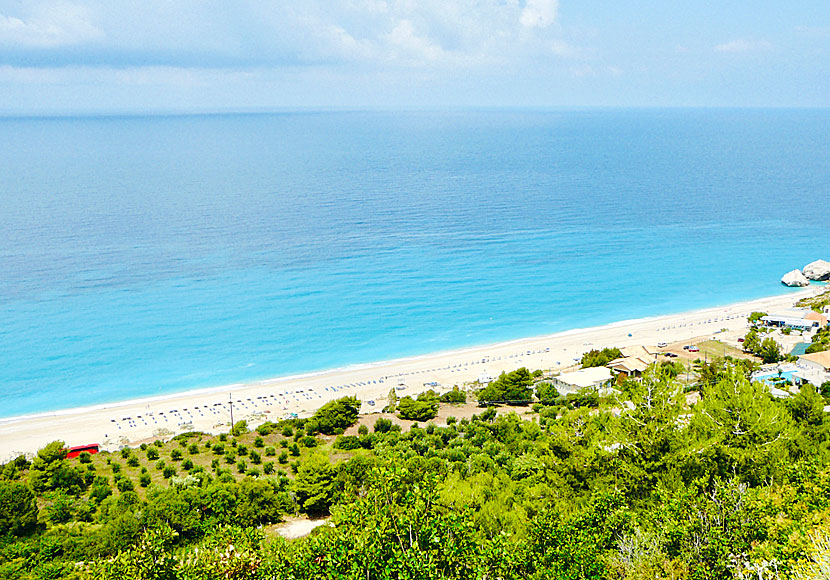 Kathisma beach. Lefkas.