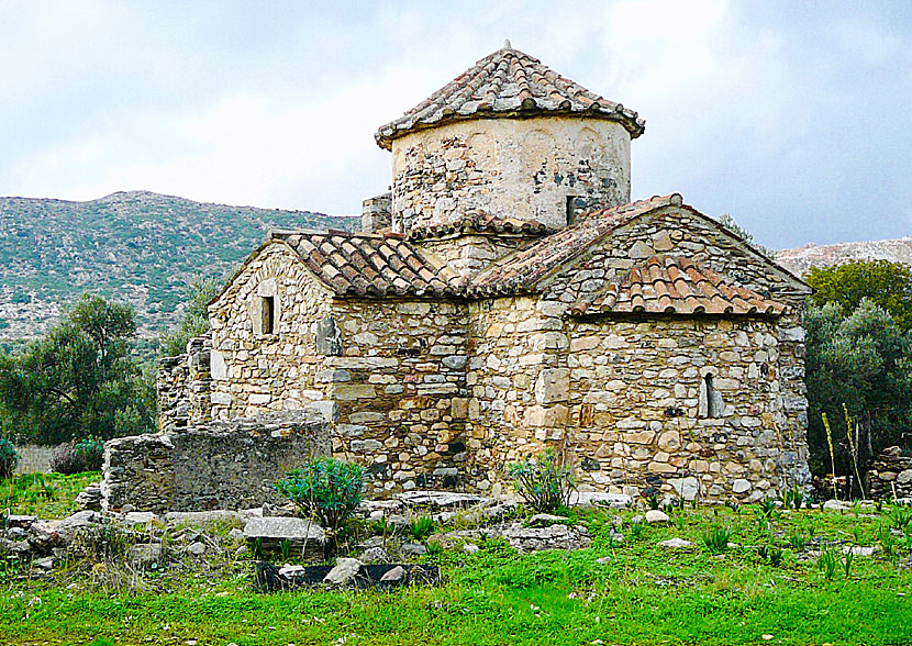 Panagia Damniotissa är en av Naxos äldsta kyrkor. 