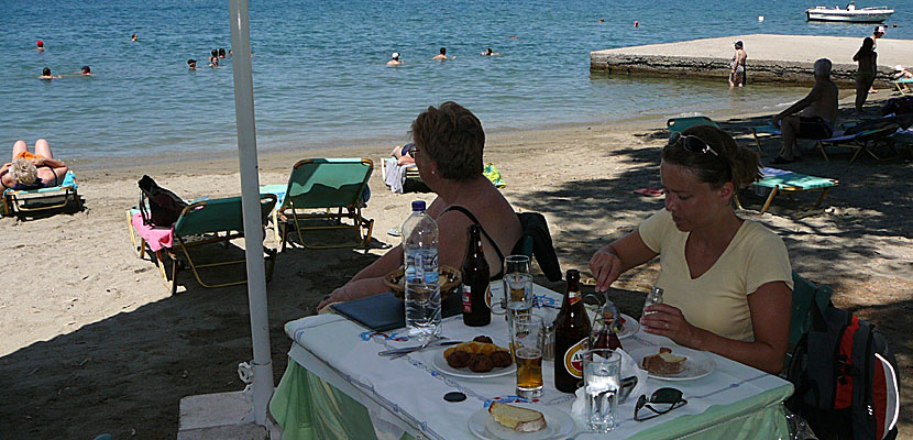 Megalo Neorio beach. Poros.