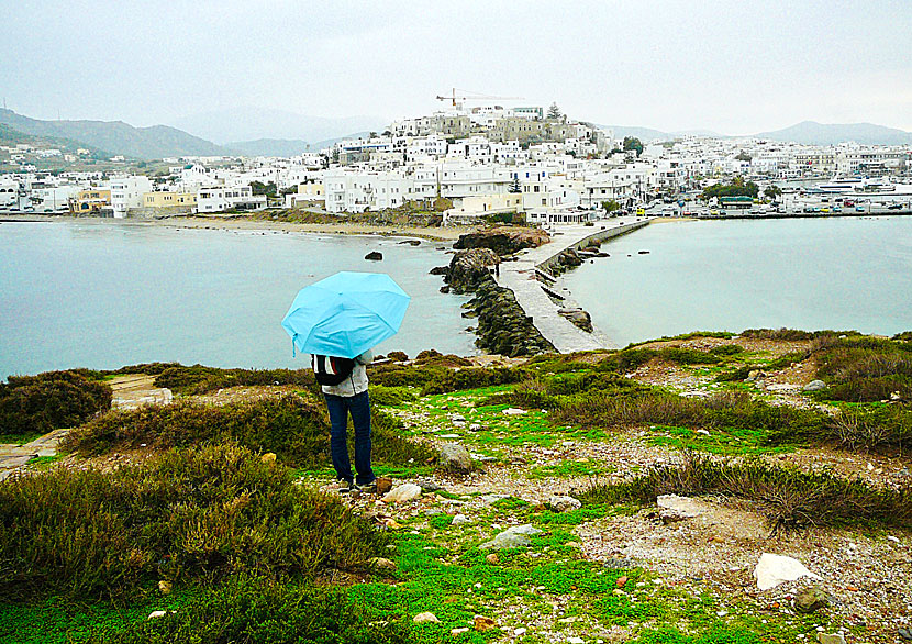 Portaran i Naxos stad.