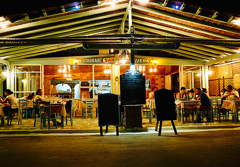 Taverna Saronis i Skala är en av de bästa restaurangerna på Agistri.