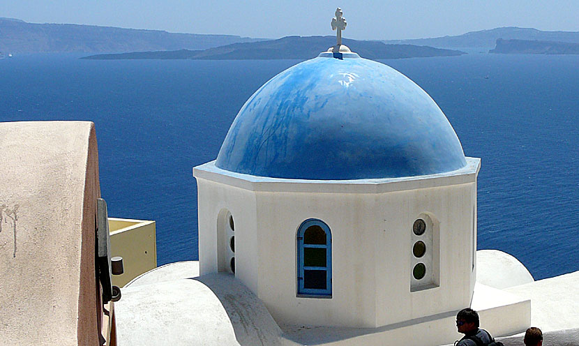 Church. Oia. Santorini.