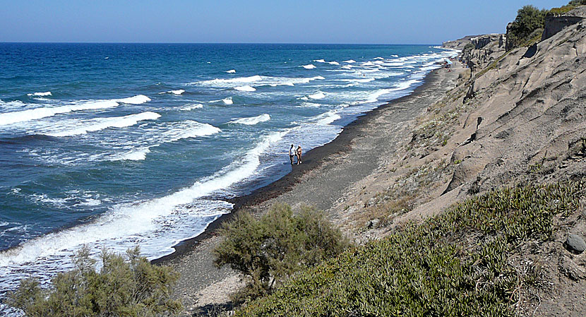 Paradisos beach. Santorini.