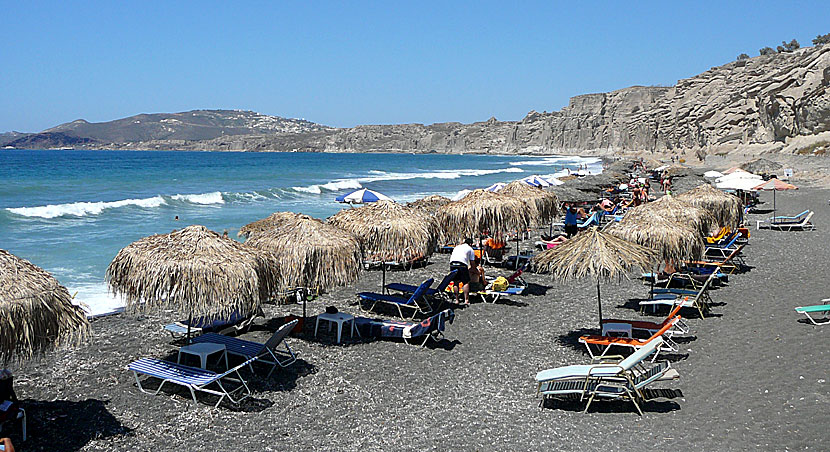 Vlychada beach. Santorini.